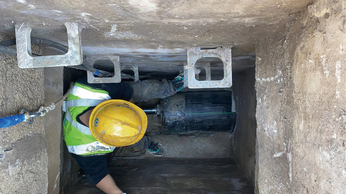 兰西HDPE短管内衬法